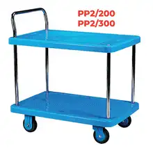 Chariot et servante plastique 200 et 300 kg