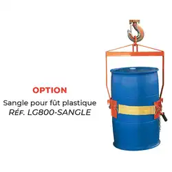 Manipulateur de fût 360 kg