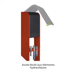 Presse d'établi hydraulique 15 tonnes