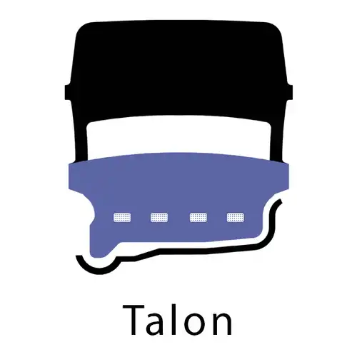 Pneu plein chariot élévateur Stellana FOCUS non marquant avec talon