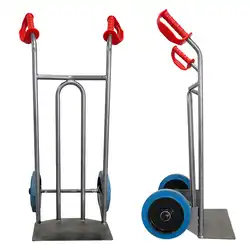 Diable acier avec tablier incurvé et poignées de garde 250 kg
