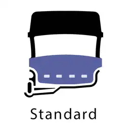 Pneu plein chariot élévateur Stellana POWER standard noir