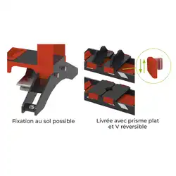 Presse d'atelier hydropneumatique 20, 30 et 50 tonnes