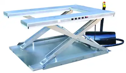 Table élévatrice électrique inox plateau en U 600 kg