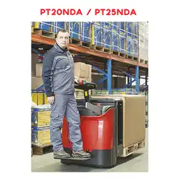 Transpalette électrique autoporté 2000 kg