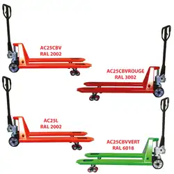 Transpalette manuel premium 2500 kg