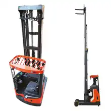 Reach truck with 2000 kg nominal capacity and up to 12 500 mm standard lift