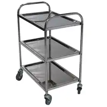 304 stainless steel shelf trolley 100 kg 2 or 3 shelves
