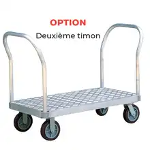Aluminium heavy duty trolley 900 kg