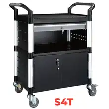 Shelf trolley with drawer 250 kg