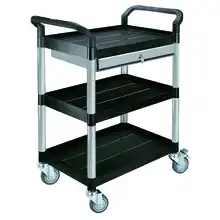 Shelf trolley with drawer 250 kg