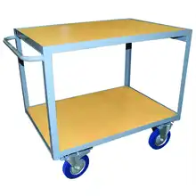 Workshop trolley with wooden platforms 300 and 500 kg
