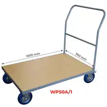 Timber platform trolley 500 kg