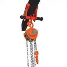 Manual hoist trolley 500 to 10000 kg