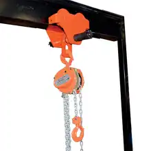 Manual hoist trolley 500 to 10000 kg