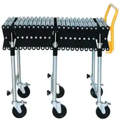 Steel roller conveyor 100 kg per LM