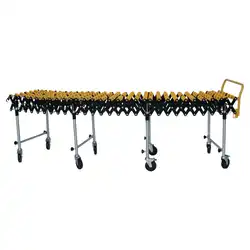 Plastic skate wheel conveyor 70 kg per LM