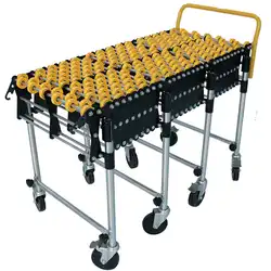 Plastic skate wheel conveyor 70 kg per LM