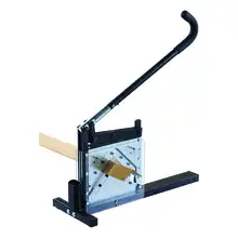 Cardboard edge protector cutter