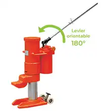 Hydraulic toe jack 5000 to 25000 kg