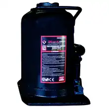 Double cylinder rod bottle jack 4000 and 12000 kg
