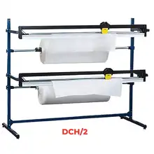 Paper, bubble wrap and foam dispenser / cutter