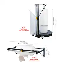 Paper, bubble wrap and foam roll dispenser / cutter