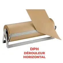 Paper roll dispenser / cutter / crumpler