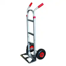 Aluminium sack truck with flat cross braces 250 kg