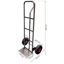 P-Handle steel sack truck 200 kg