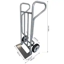 Heavy duty premium steel sack truck 350 kg