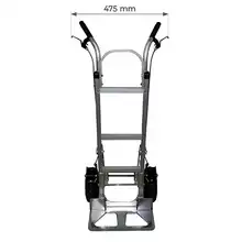 Aluminium sack truck with brakes 250 kg