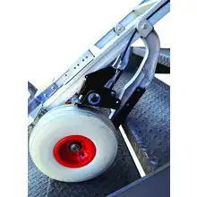 Aluminium sack truck with brakes 250 kg