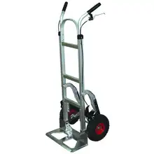 Aluminium sack truck with brakes 250 kg