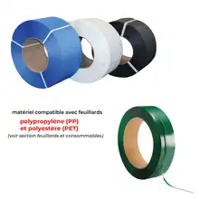 Battery powered strapping tool for plastic strapping