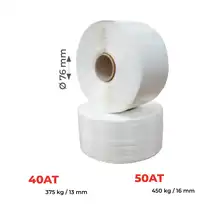 Corded polyester strapping 380 to 550 kg