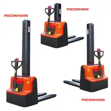 Lithium electric stacker with beam mast 1200 kg