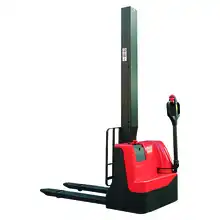 Single mast electric walkie stacker 1000 kg
