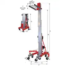 Manual winch lifter 200 to 400 kg