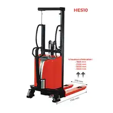 Semi electric stacker 1000 kg