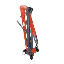 Heavy-duty foldable shop crane 650 to 2000 kg