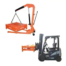 Weights for lifting tests 250, 500, 1000 and 2000 kg