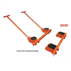 Load skate kit 20 to 60 ton