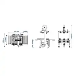 Premium side belt case sealing machine