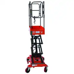 Semi-electric scissor access lift 240 kg