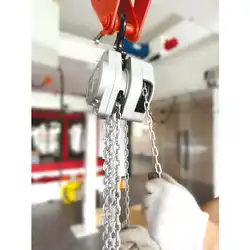 Ultra-light aluminium manual chain hoist