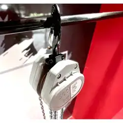 Ultra-light aluminium manual chain hoist