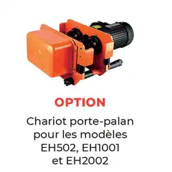 380 volts Electric chain hoist 250 to 2000 kg