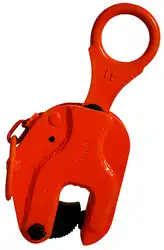 Vertical plate clamps 1000 to 5000 kg