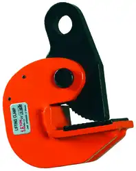 Horizontal plate clamps 1000 to 10 000 kg
